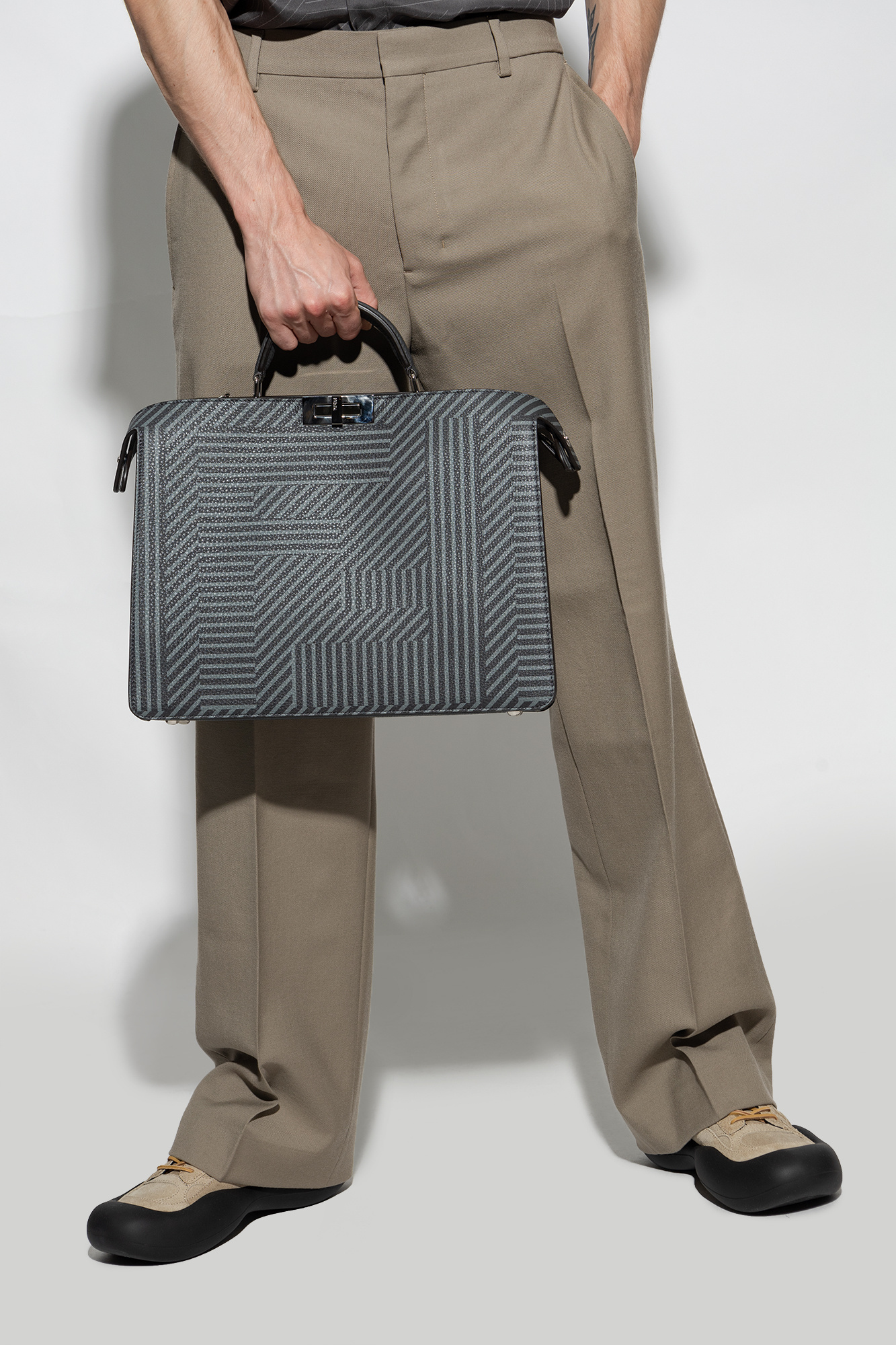 Fendi best sale mens briefcase